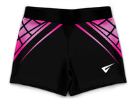 Pandora Pink Gymnastics Activewear Girls Hipster Shorts