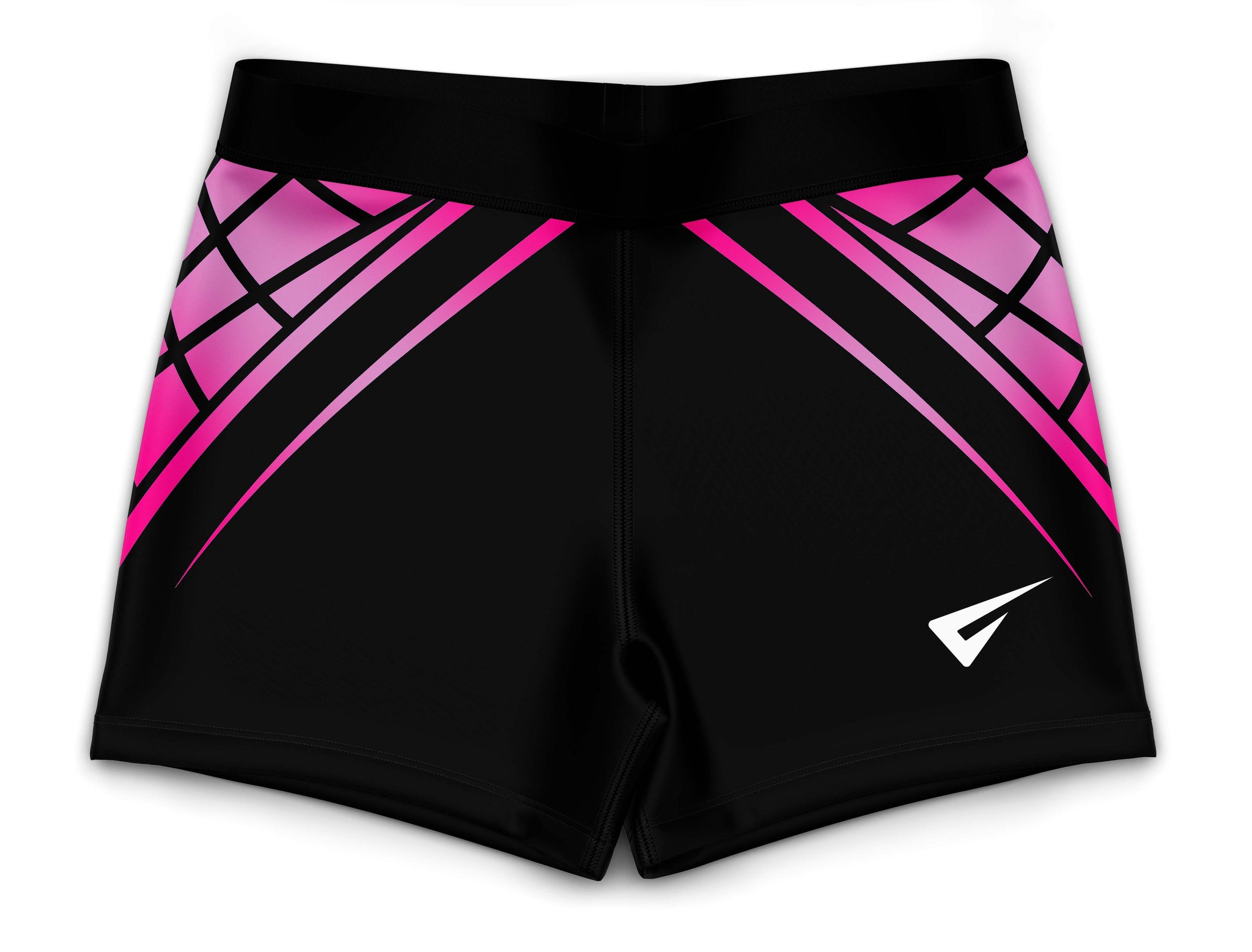 Pandora Pink Gymnastics Activewear Girls Hipster Shorts