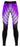 Pair of purple girls' gym activewear leggings