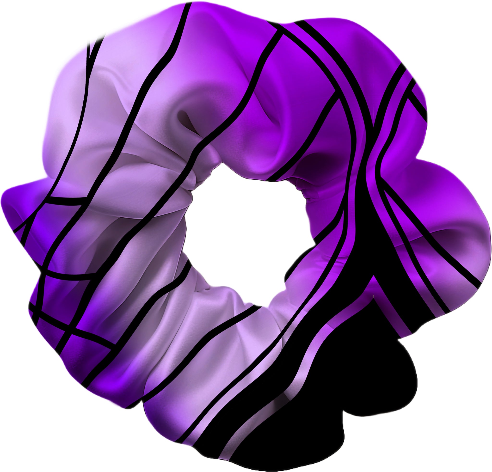 Pandora Purple Hair Scrunchie