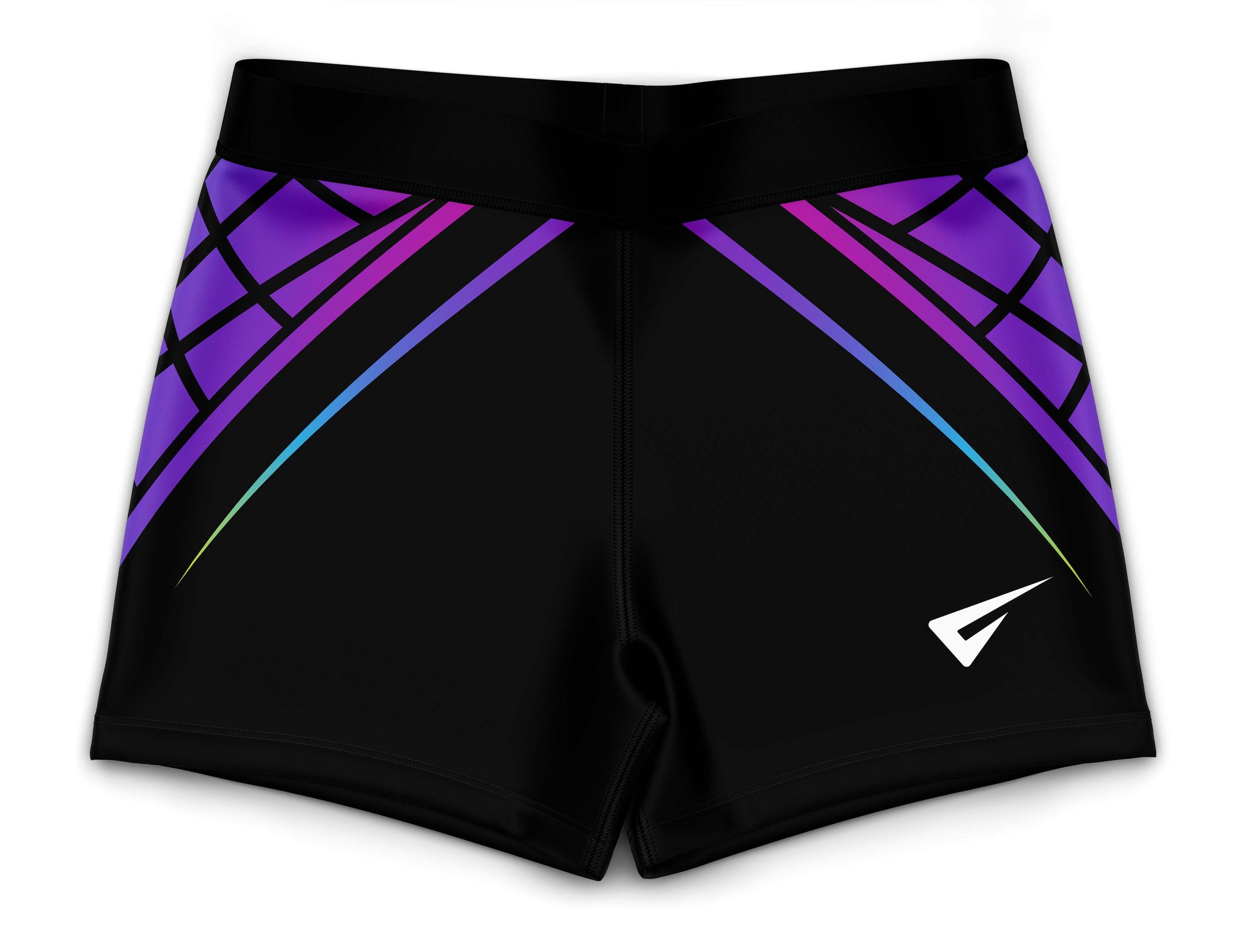 Pandora Rainbow Gymnastics Activewear Girls Hipster Shorts