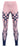 Pair of navy and royal blue activewear leggings for girls suitable for gymnastics and dance