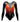 Crescendo Orange Competition Long Sleeve Girls Gymnastics Leotard