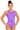 Quantara Lilac Sleeveless Gymnastics Leotard for Girls