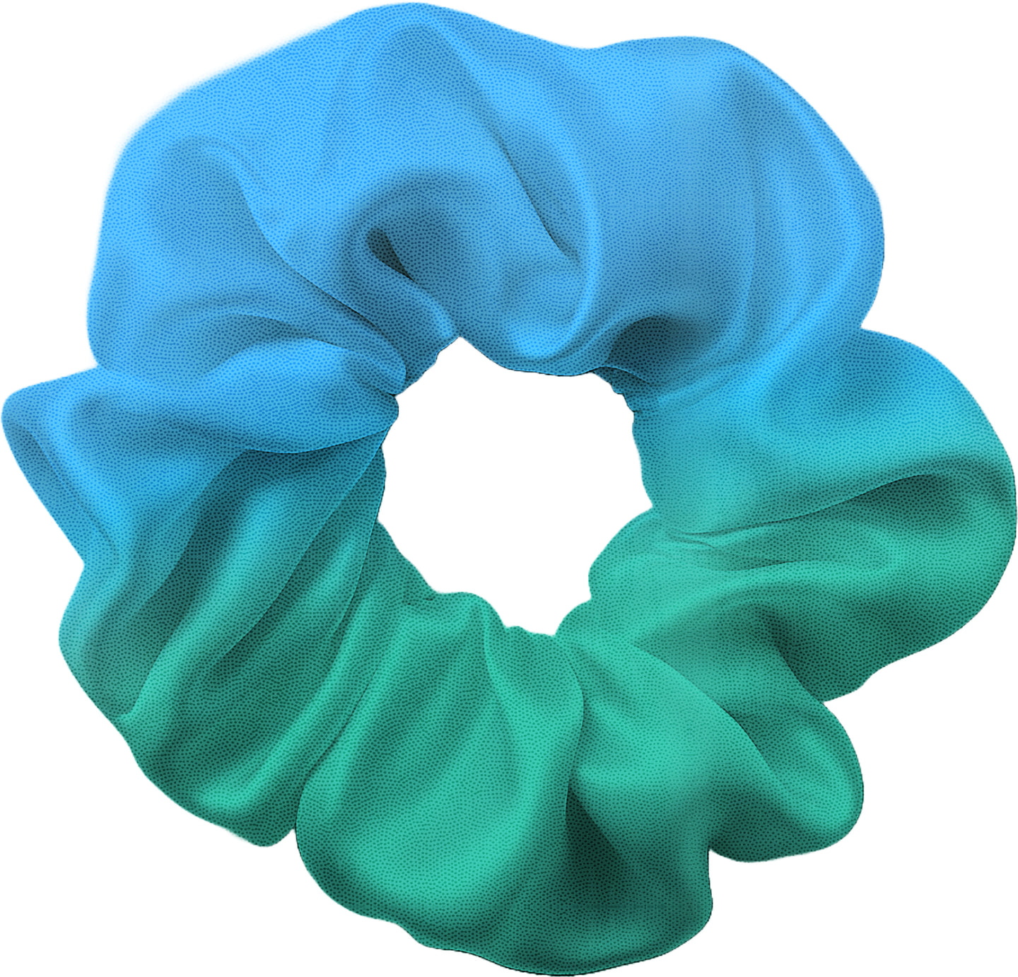 Radiant Ocean Hair Scrunchie