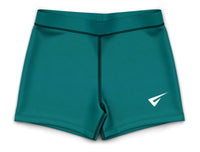 Radiant Turquoise Mystique Gymnastics Shorts
