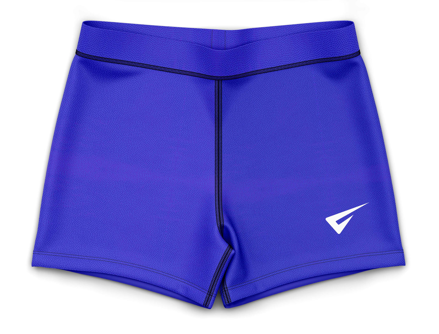 Radiant Blue Mystique Gymnastics Shorts