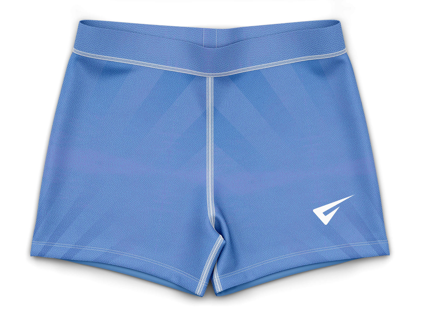 Rainbow Clouds Gymnastics Activewear Girls Hipster Shorts