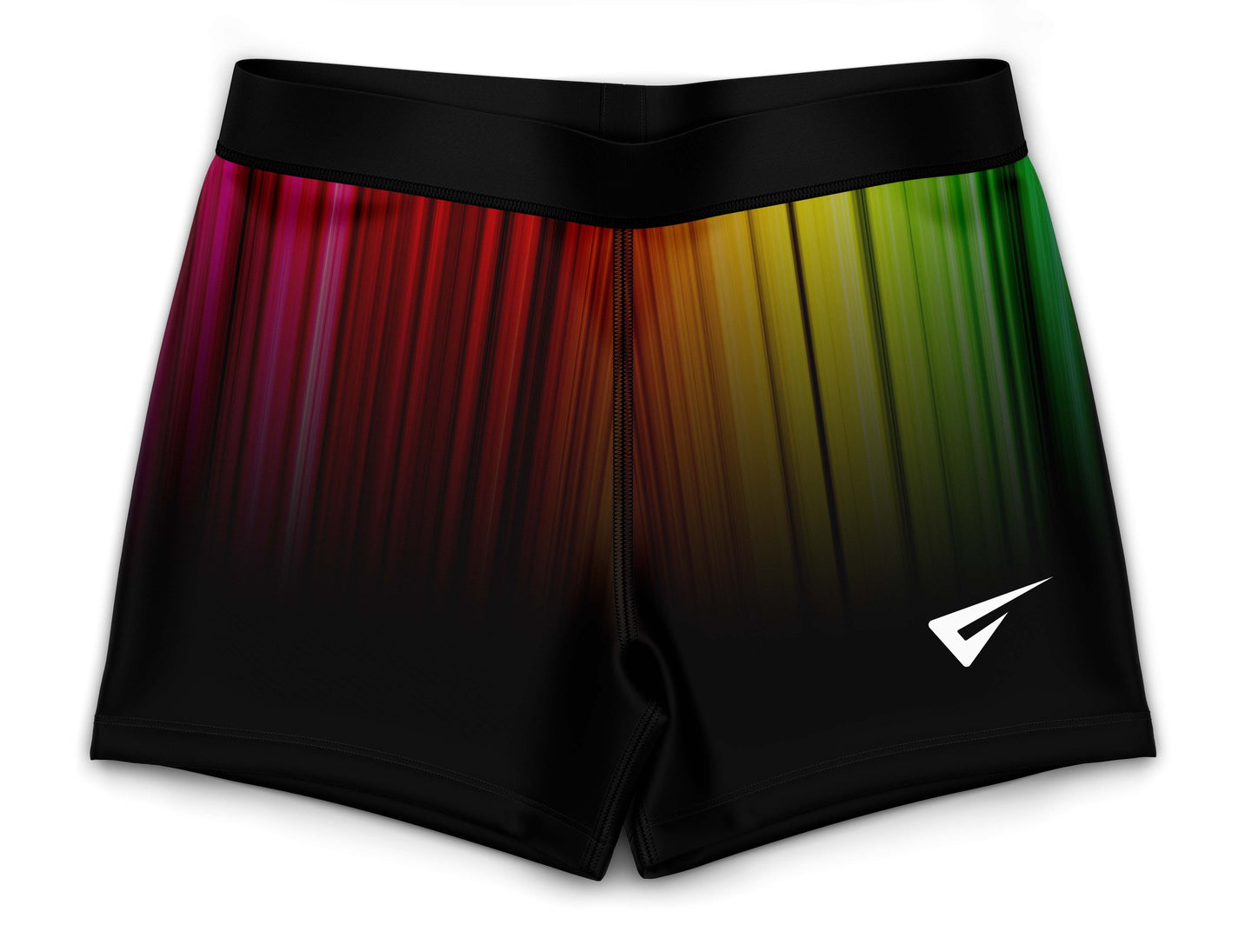 Rapid Gymnastics Activewear Girls Hipster Shorts