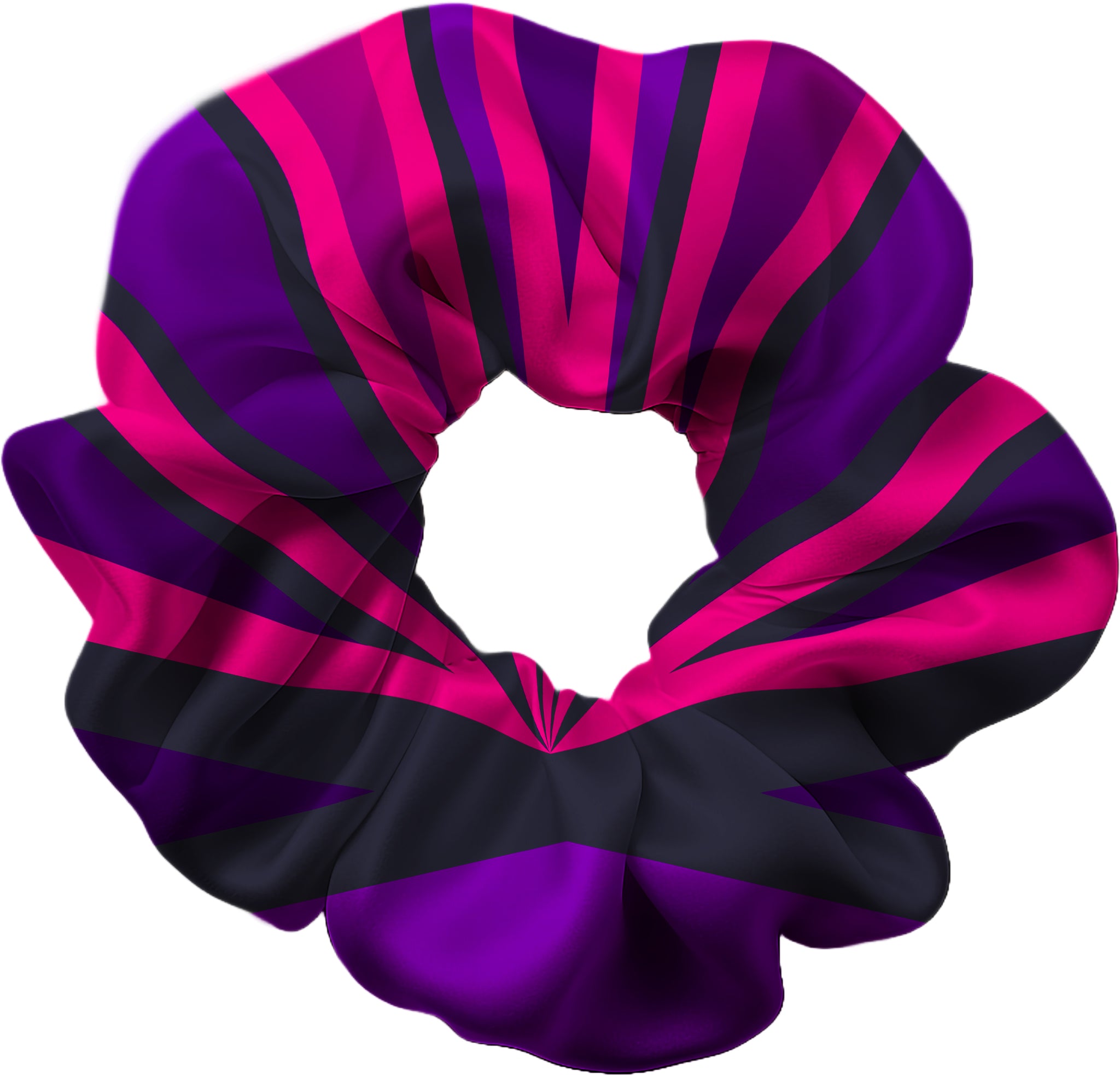 Raven Pink Hair Scrunchie