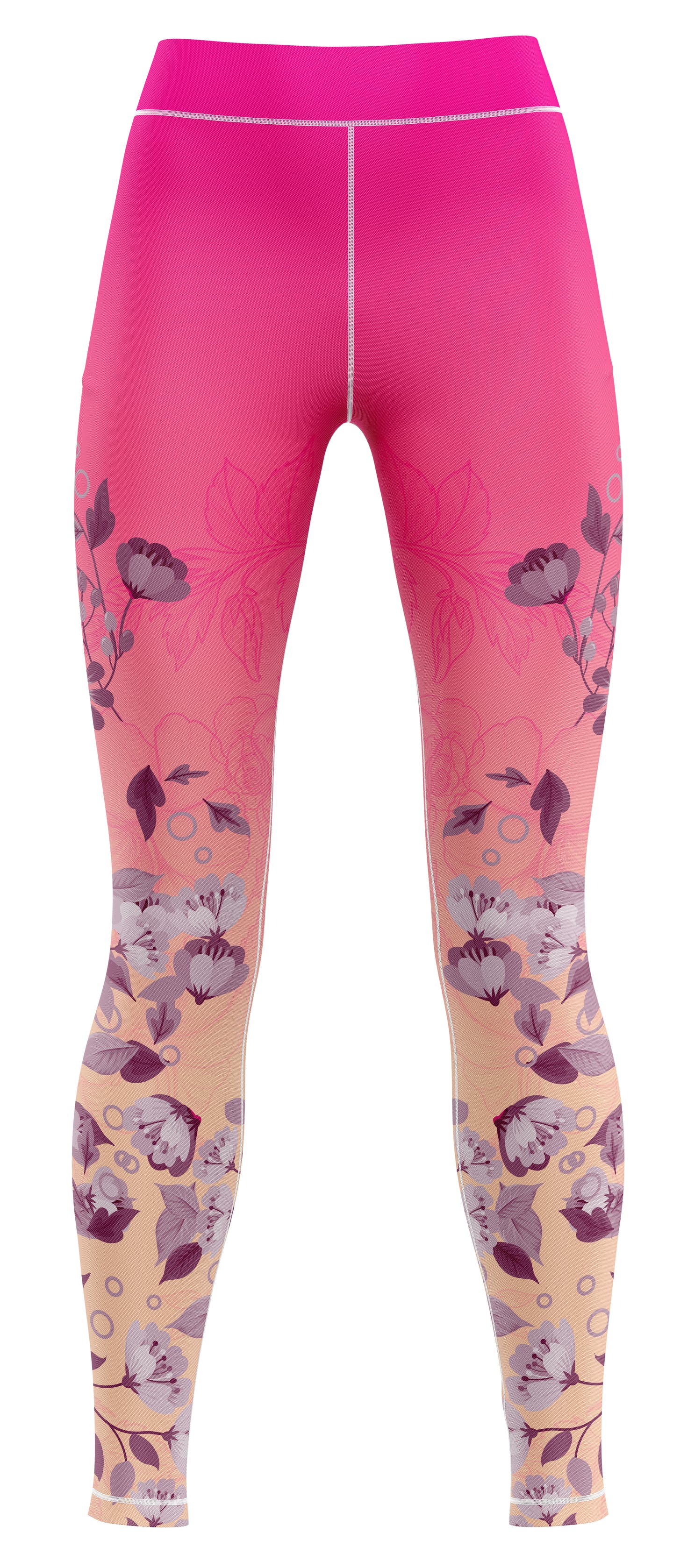Blue activewear leggings for gymnastics and dance