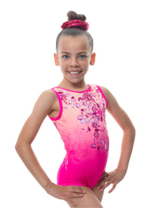 Rhea Sleeveless Tank Gymnastics Leotard for Girls