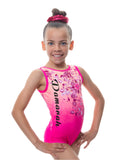 Personalised Rhea Sleeveless Gymnastic Leotard