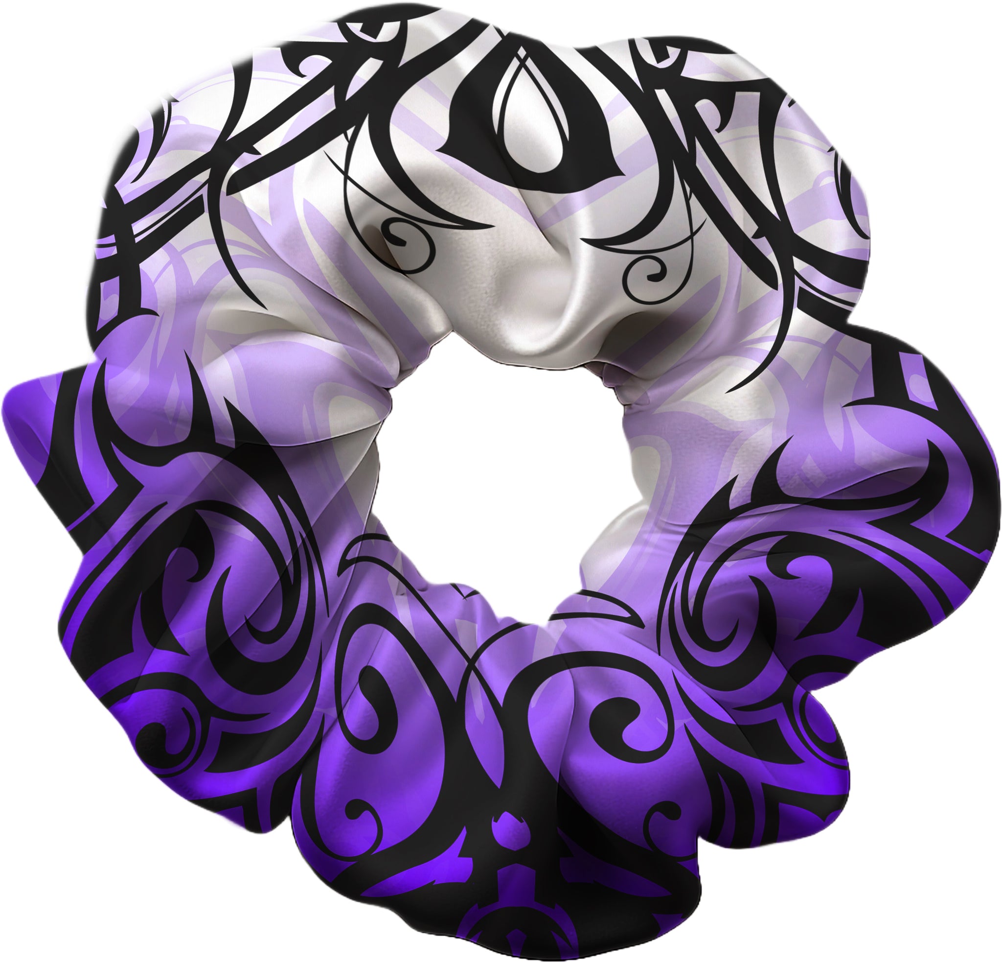 Rotate Gymnastics Andromeda Dark Purple Hair Scrunchie