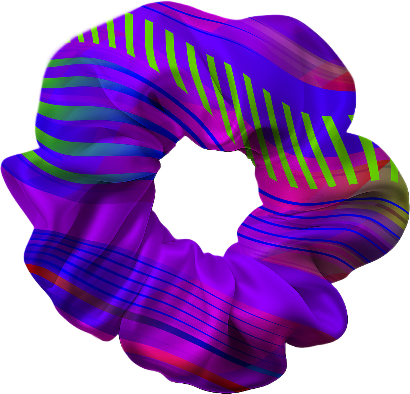 Samba Purple Hair Scrunchie