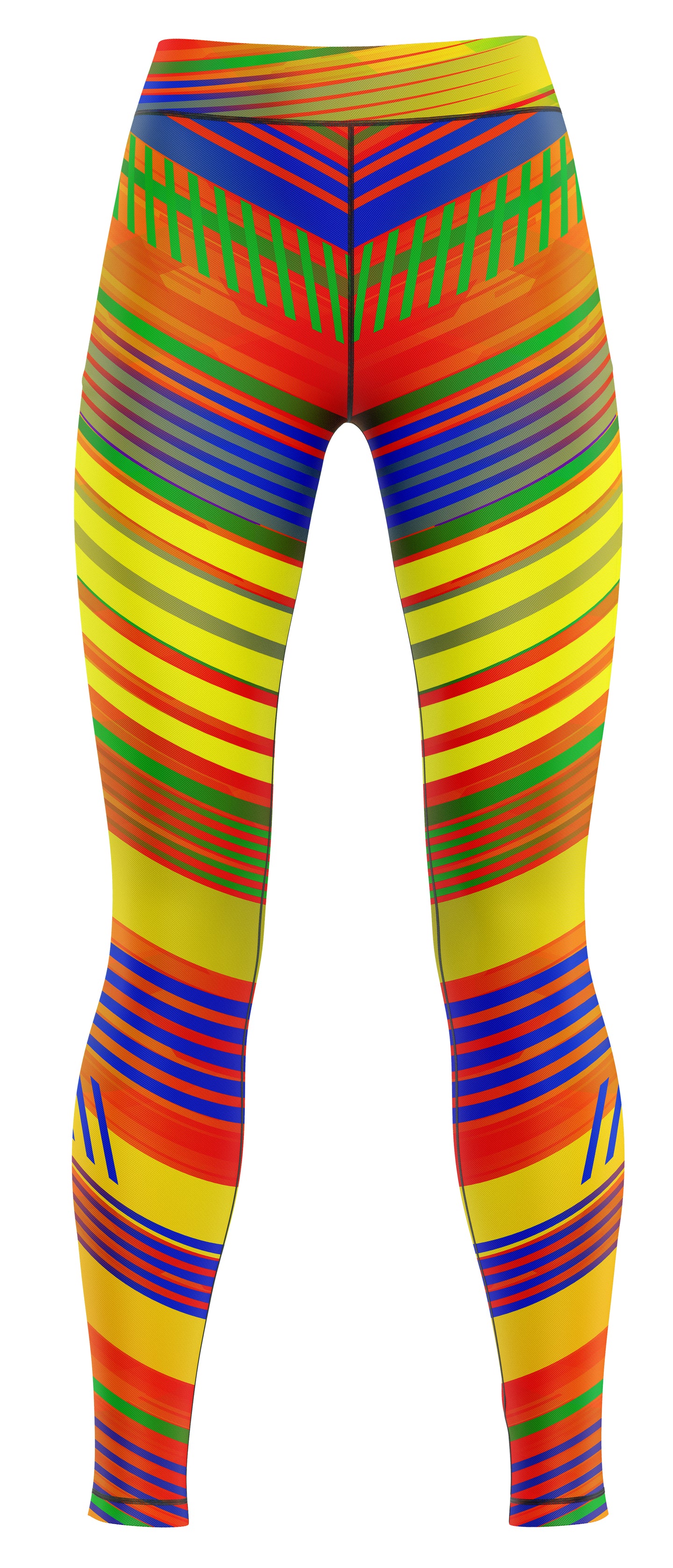 Samba Yellow Gym Activewear Leggings