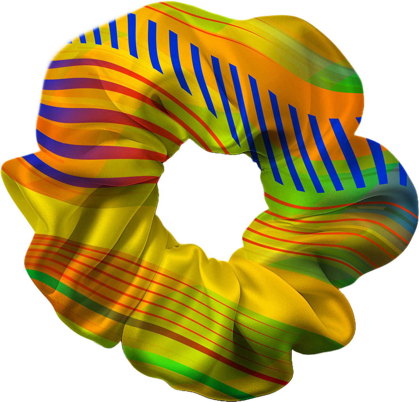 Samba Yellow Hair Scrunchie