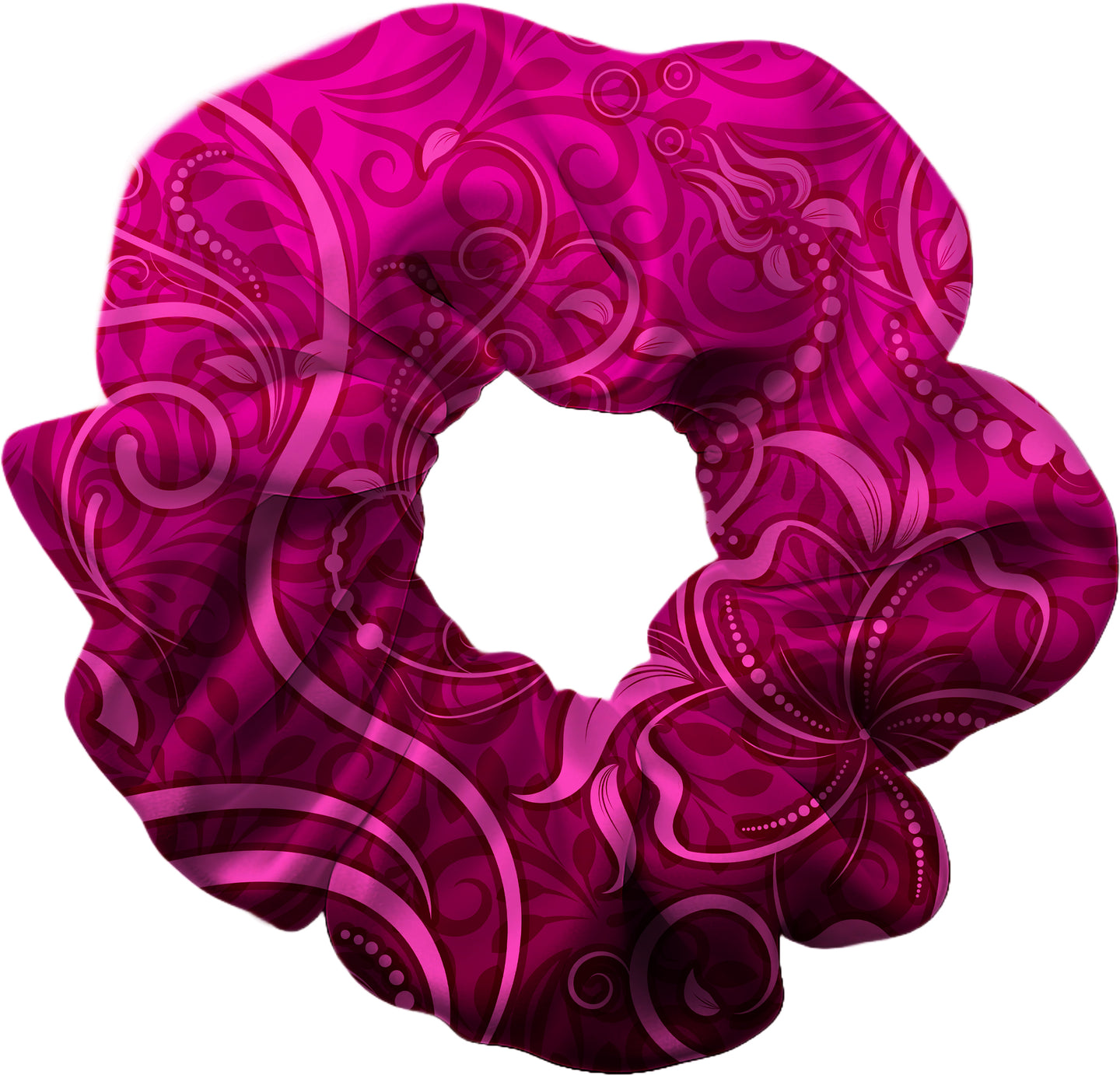 Serenity Pink Hair Scrunchie