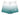 Radiant Silver to Turquoise Mystique Gymnastics Shorts
