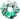 Skylar Turquoise Hair Scrunchie