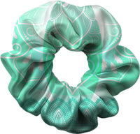 Flow Gymnastics Turquoise Recreational Training Club Hair Scrunchie