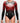 South Ribble Gymnastics Club Andromeda Red Long Sleeve Girls Gymnastics Leotard