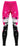 Girls' activewear leggings in pink and black colourway