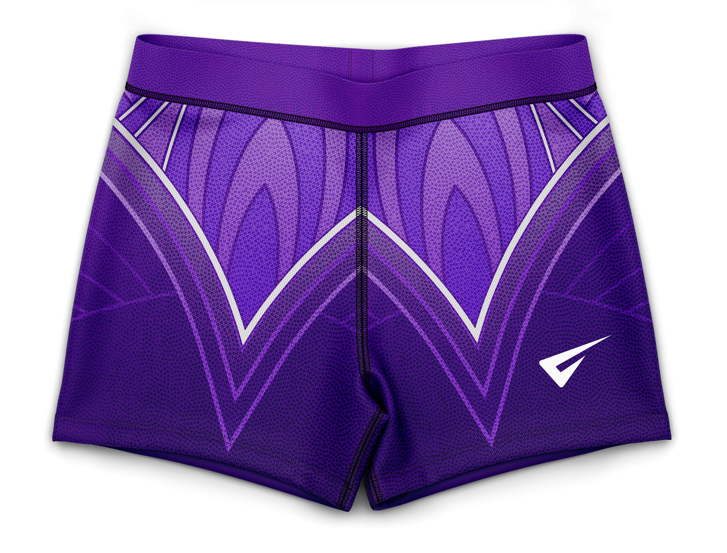 Stella Purple Gymnastics Activewear Girls Hipster Shorts