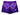 Stella Purple Gymnastics Activewear Girls Hipster Shorts