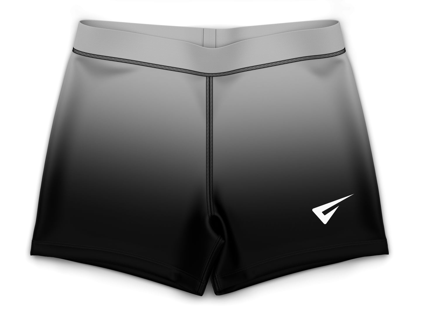Strike Monotone Gymnastics Activewear Girls Hipster Shorts