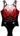 TDC Elite Team Uniform Andromeda Red Sleeveless Gymnastics Leotard