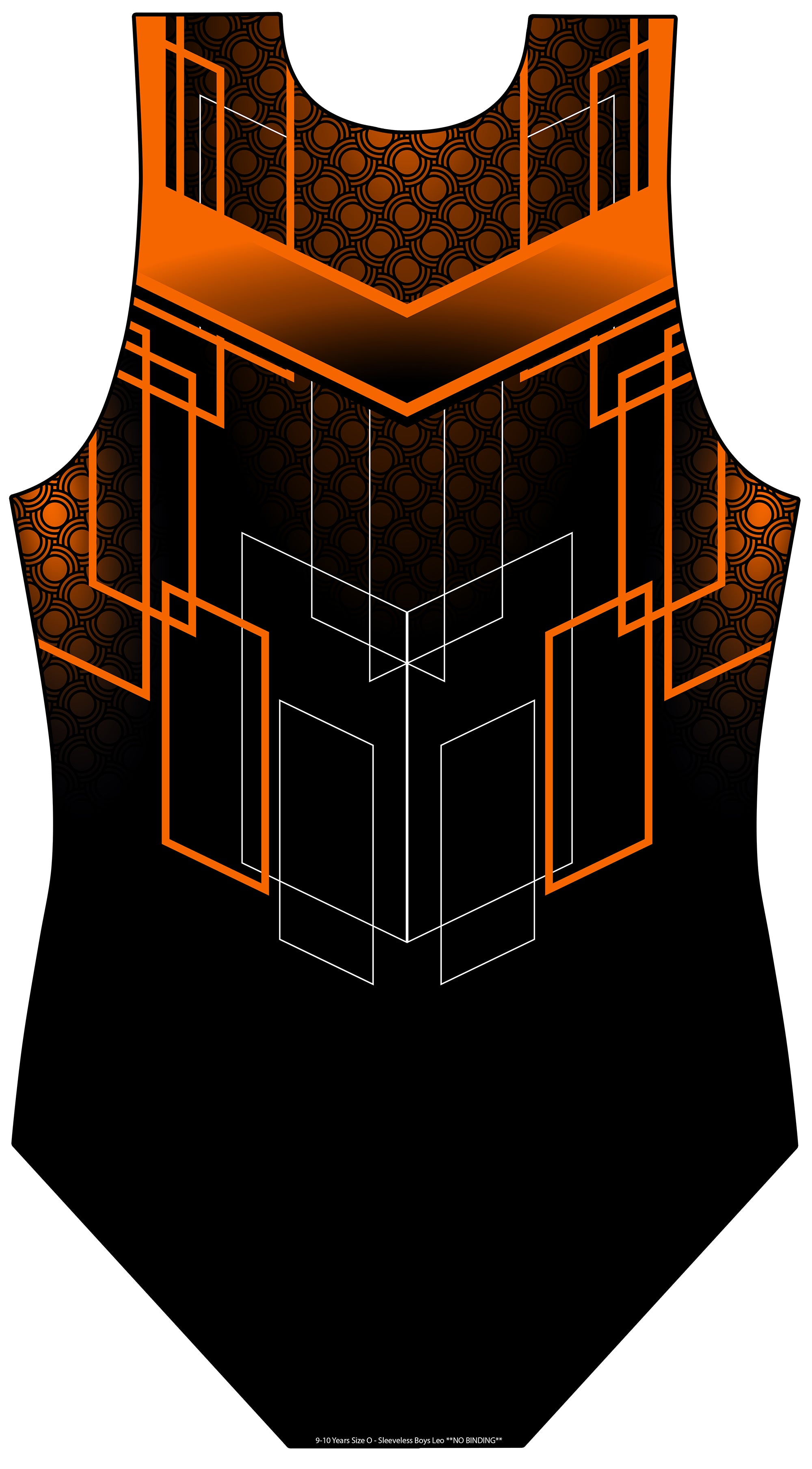 Titan Sleeveless Club Uniform Leotard for Boys and Men
