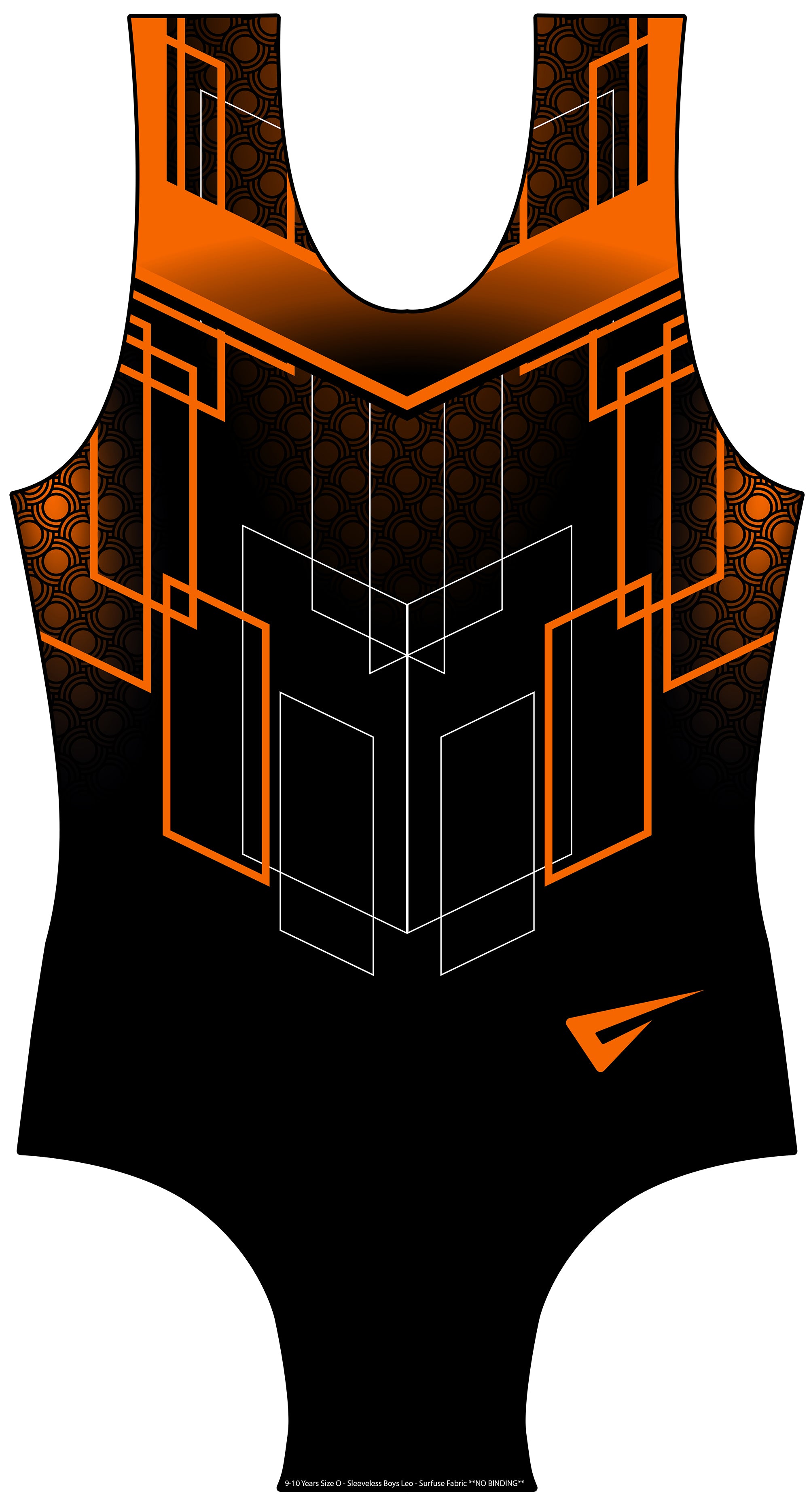 Titan Sleeveless Club Uniform Leotard for Boys and Men