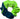 Titan Green Hair Scrunchie