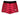 Tremor Red Gymnastics Activewear Girls Hipster Shorts