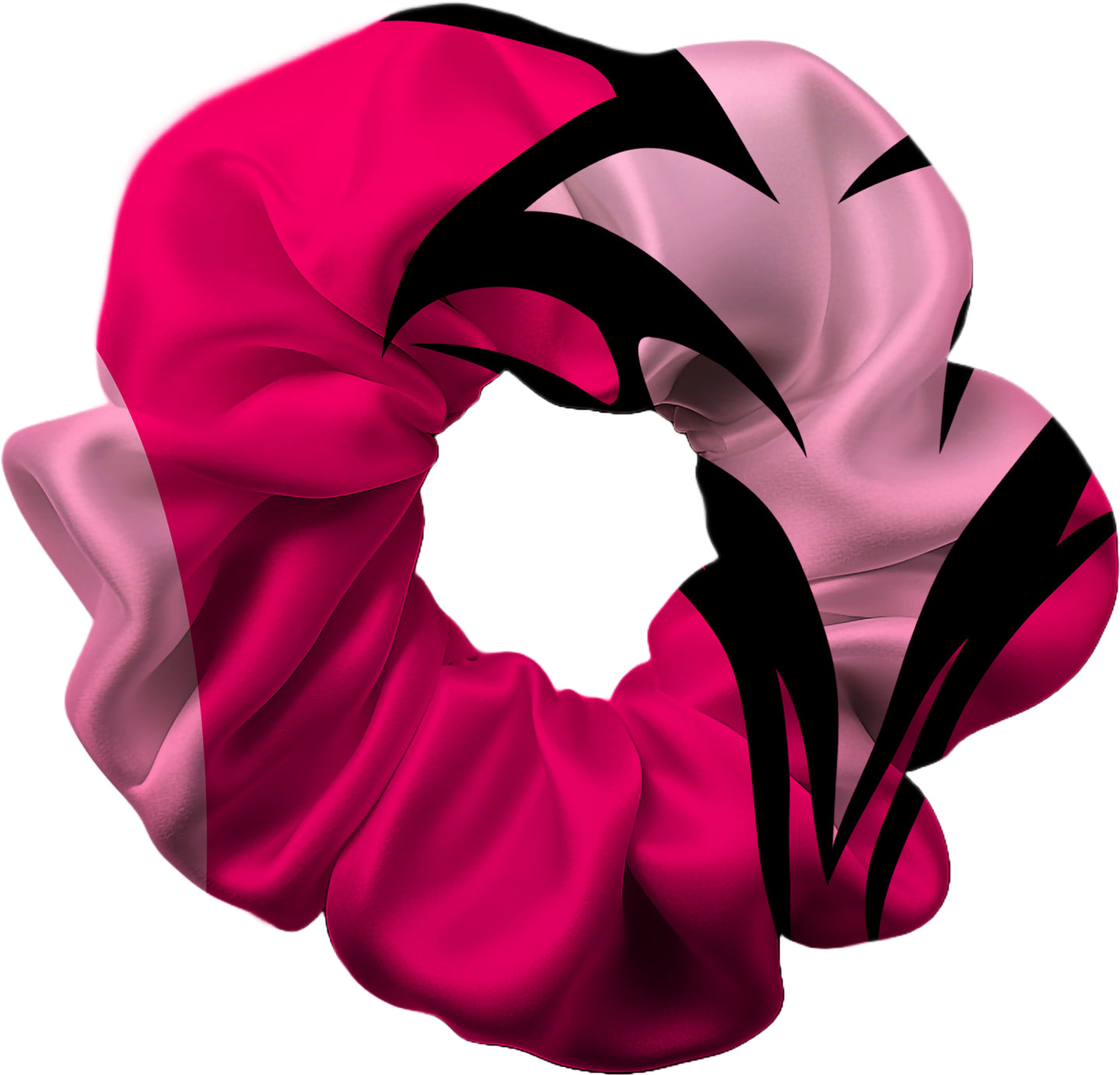 Tribal Pink Hair Scrunchie