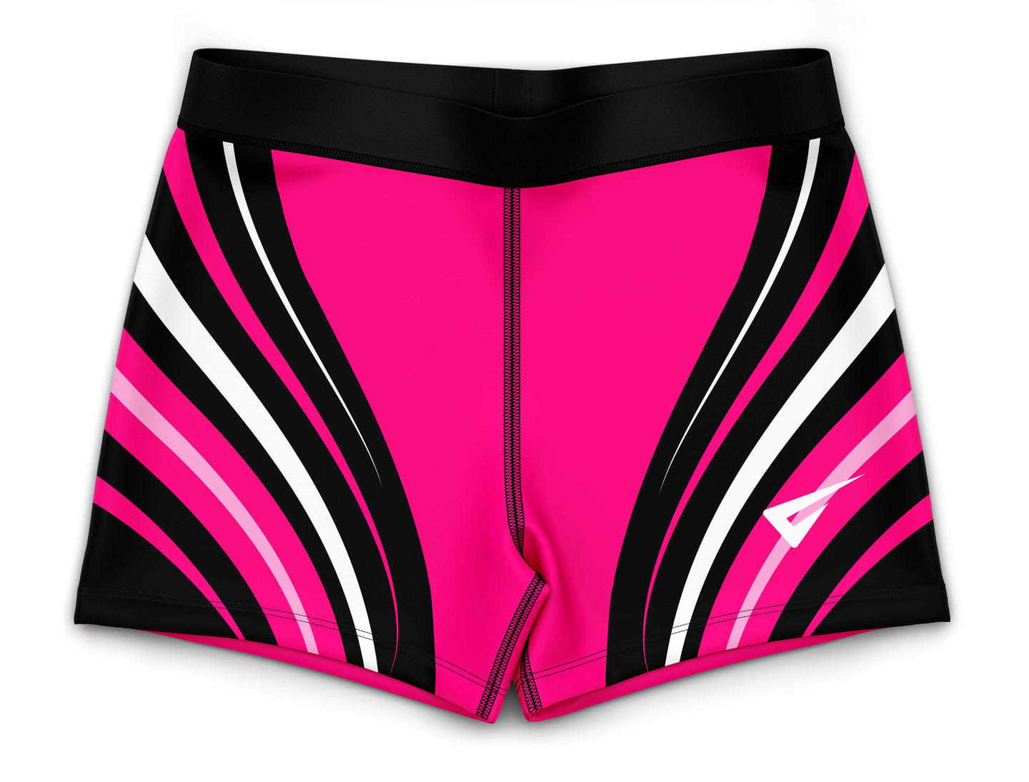 Triton Pink Gymnastics Activewear Girls Hipster Shorts
