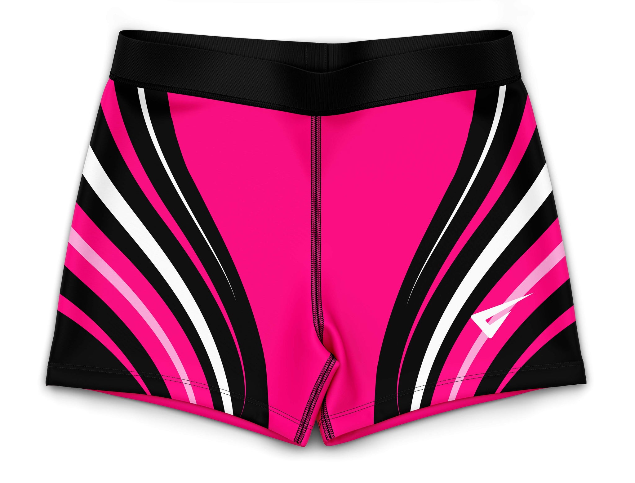 Triton Pink Gymnastics Activewear Girls Hipster Shorts