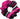 Triton Pink Hair Scrunchie