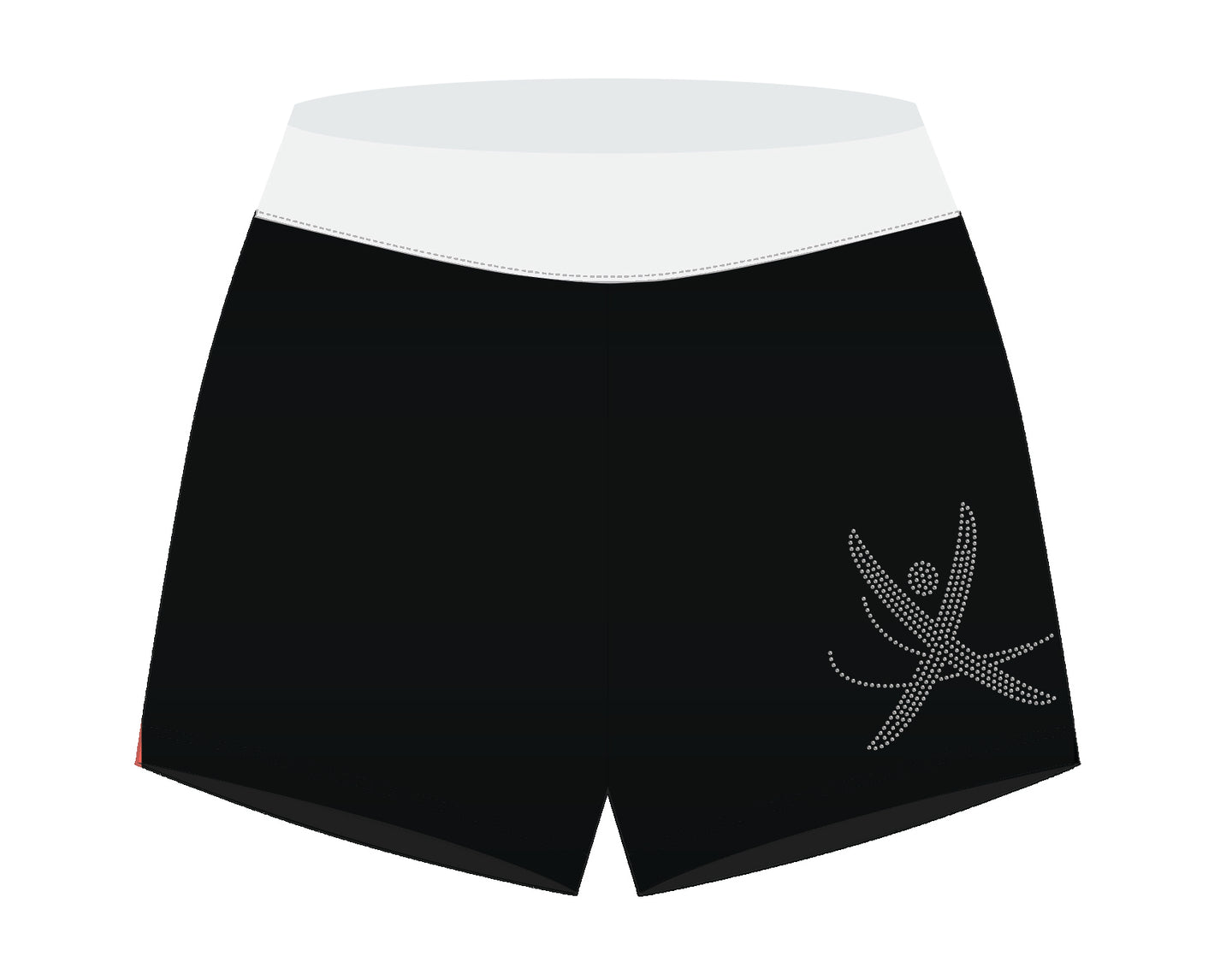 Trix Academy Girls Club Gym Shorts