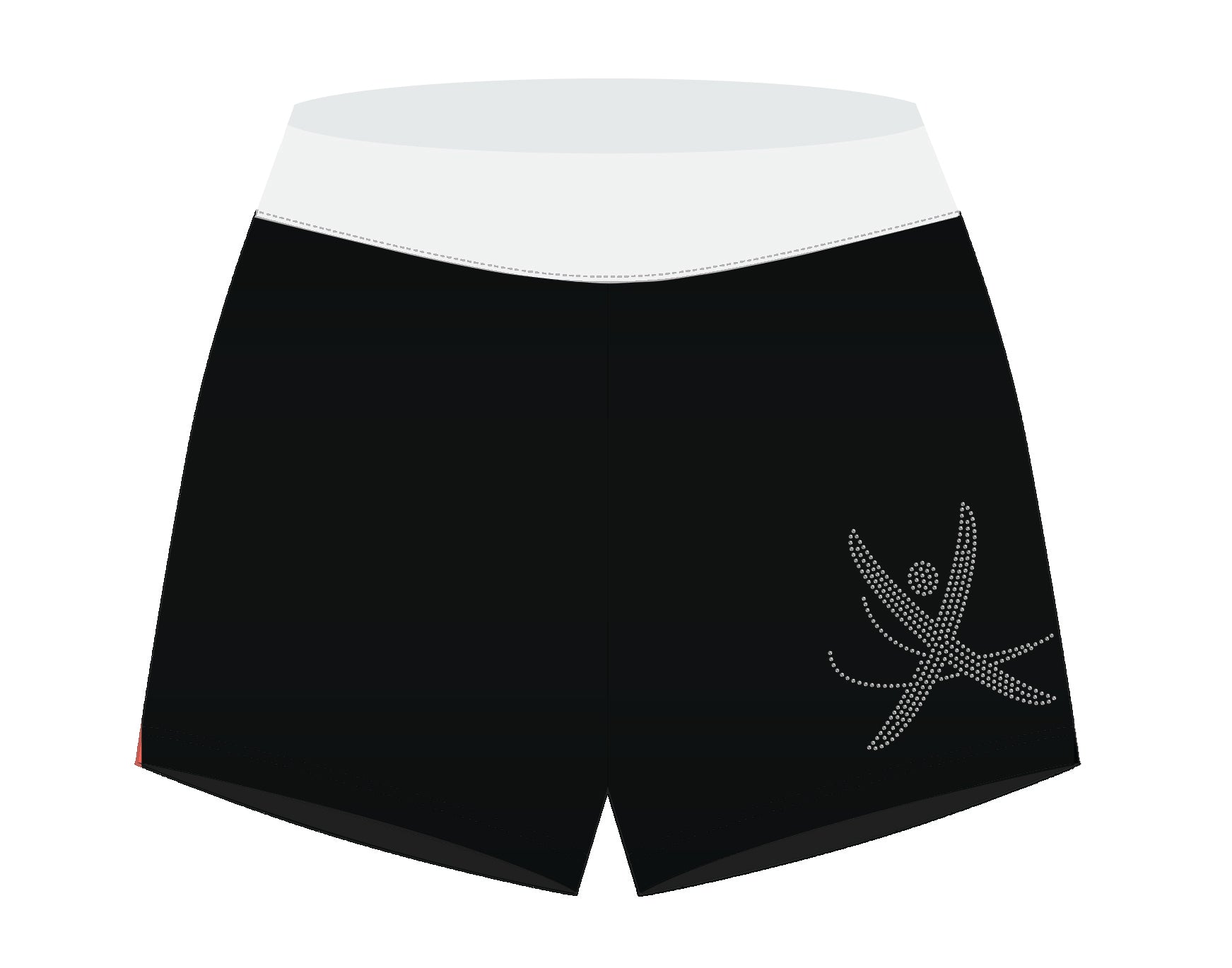 Trix Academy Girls Club Gym Shorts