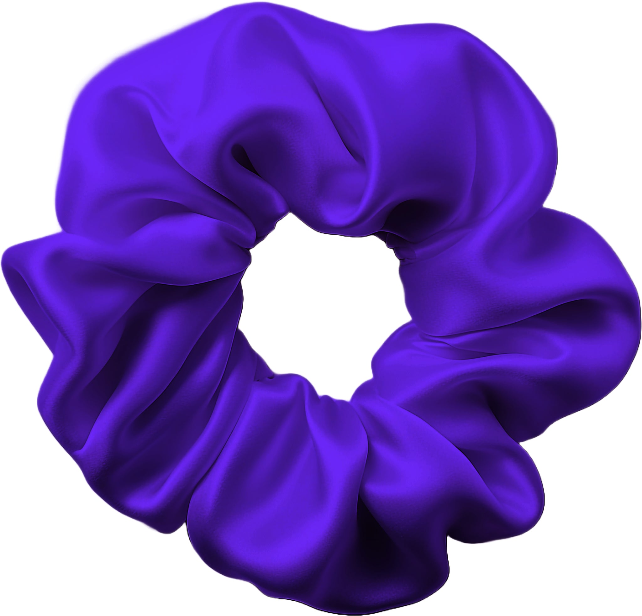 Croydon UV Purple Hair Scrunchie Gymnastics Hair Accessory