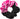 Vega in Pink and Black Hair Scrunchie