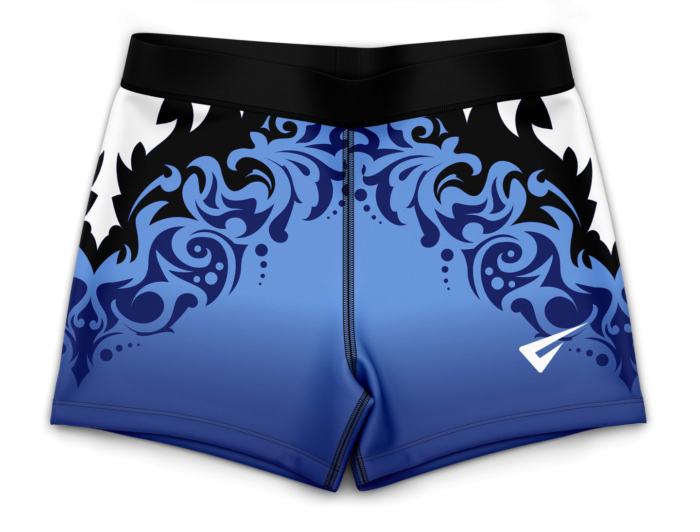 Venture Blue Gymnastics Activewear Girls Hipster Shorts
