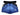 Venture Blue Gymnastics Activewear Girls Hipster Shorts