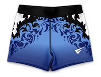 Venture Blue Gymnastics Activewear Girls Hipster Shorts