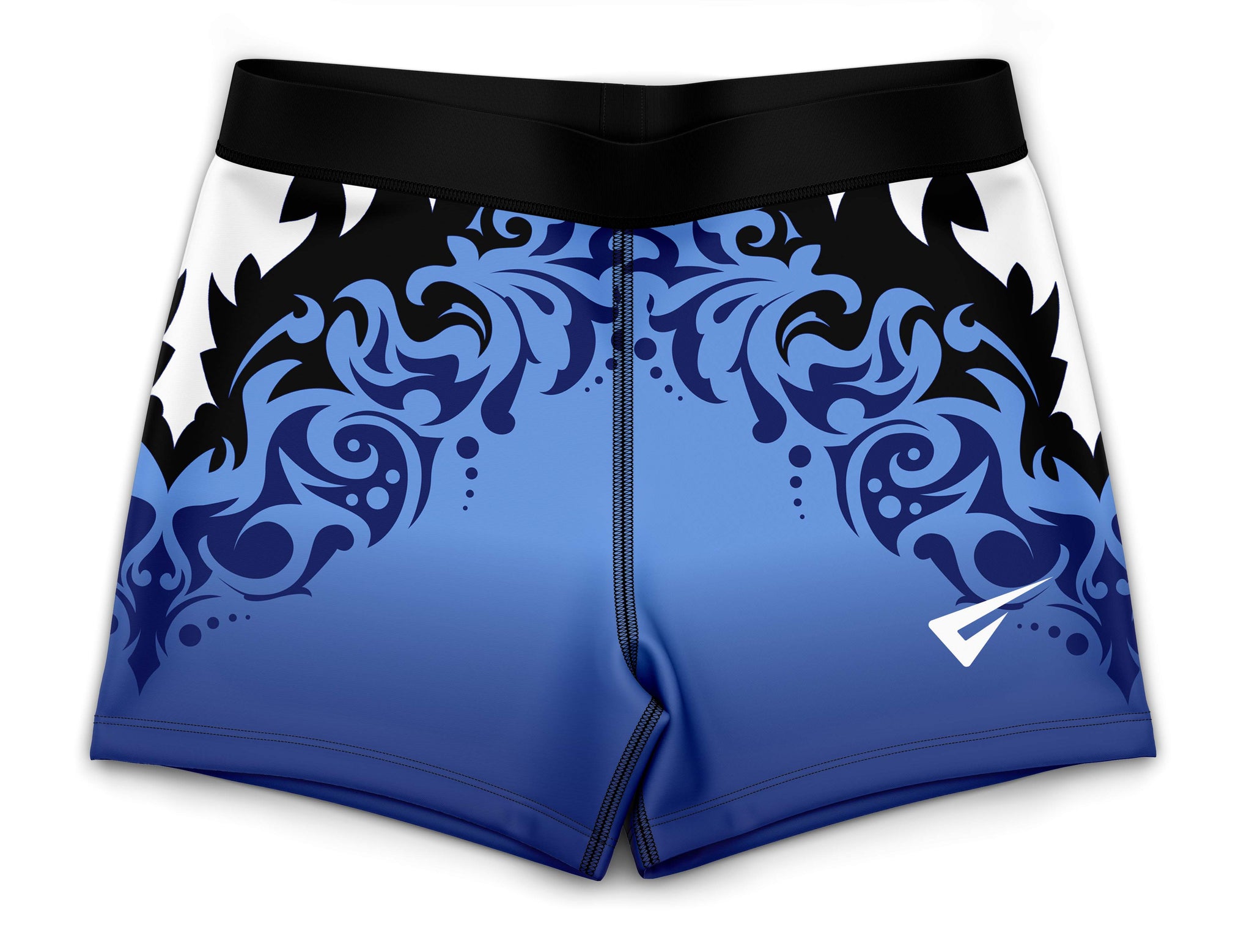 Venture Blue Gymnastics Activewear Girls Hipster Shorts