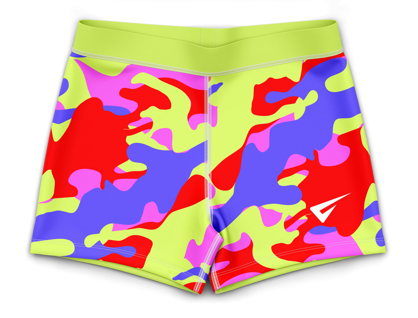 Vibrance Gymnastics Activewear Girls Hipster Shorts