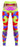 Blue girls' athletic leggings suitable for gymnastics, dance and training