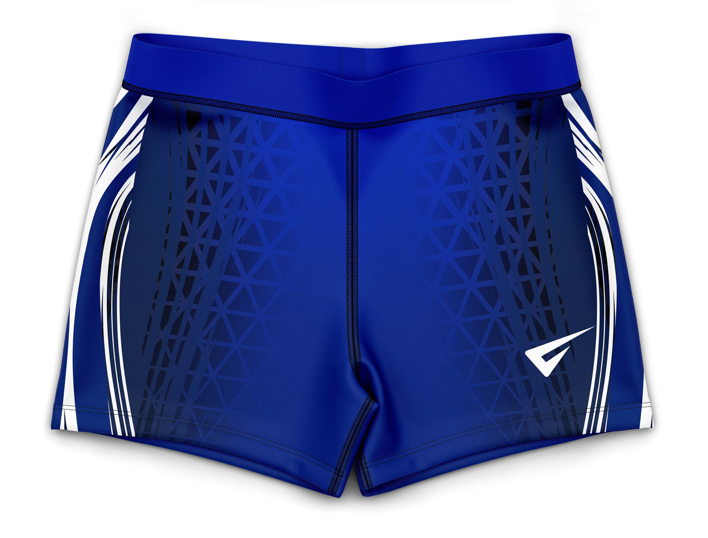 Viper Ice Blue Gymnastics Activewear Girls Hipster Shorts